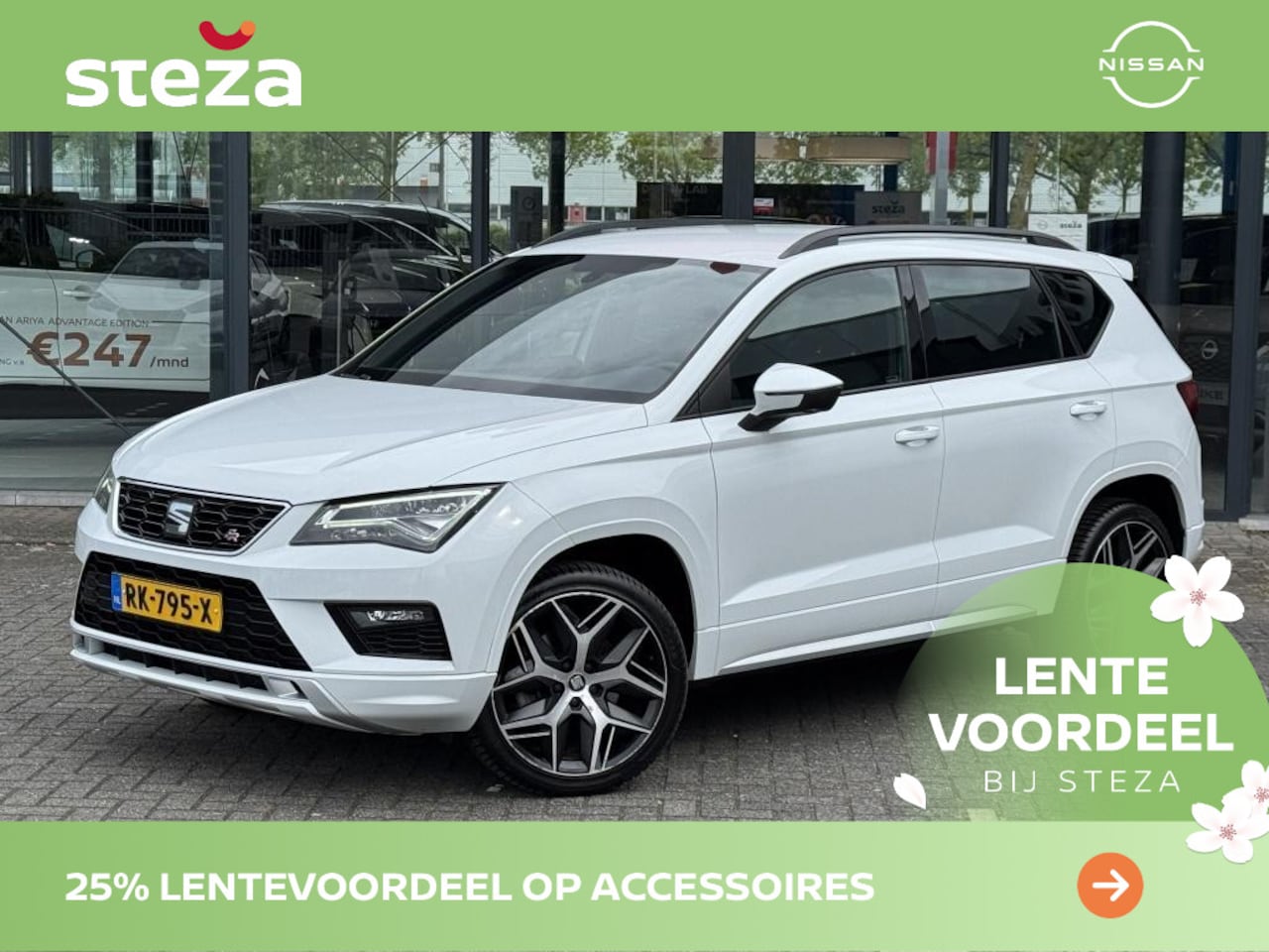 Seat Ateca - 1.4 EcoTSI FR / 1800kg geremd / Alcantara - AutoWereld.nl