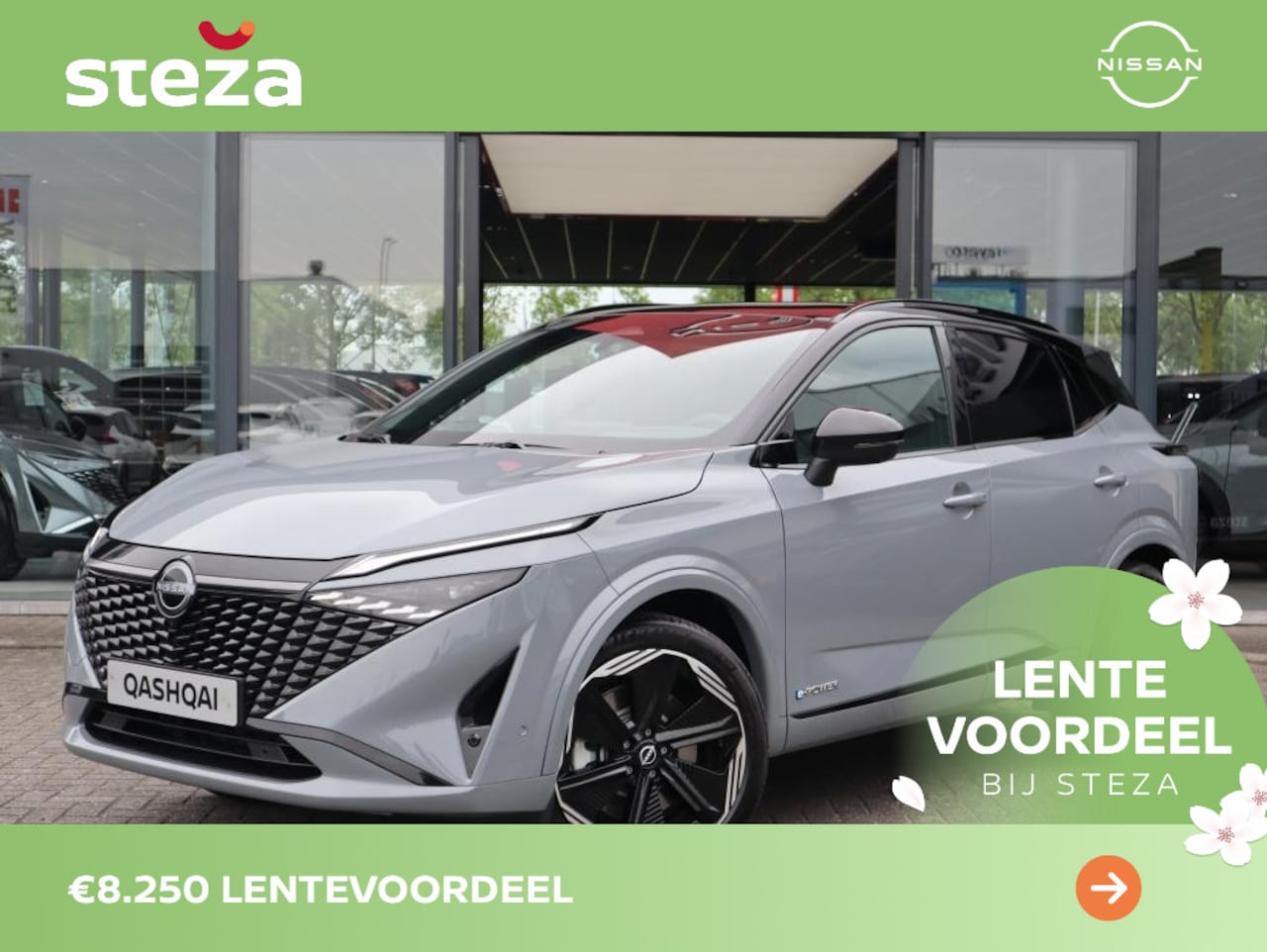 Nissan Qashqai - 1.5 ePower N-Design / Cold Pack / Panoramadak - AutoWereld.nl