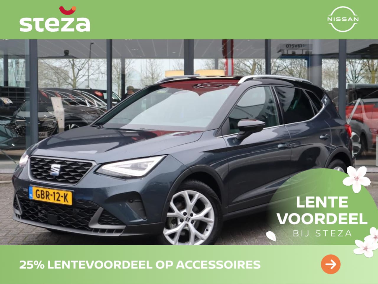 Seat Arona - 1.0 TSI 110PK FR Intense / Camera / Apple Carplay - AutoWereld.nl