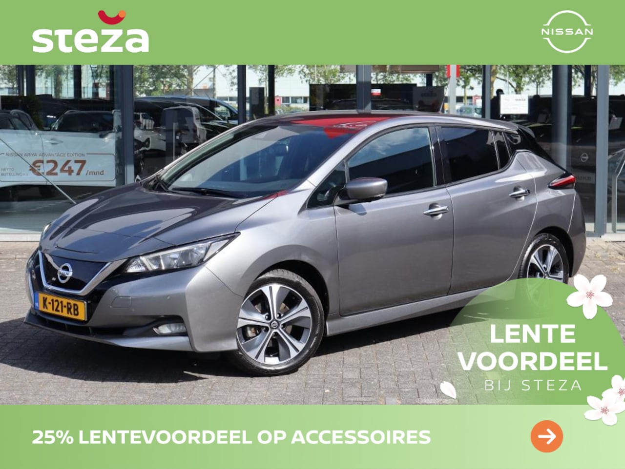 Nissan LEAF - N-Connecta 40 kWh / 1ste eigenaar / Stoelverwarming - AutoWereld.nl