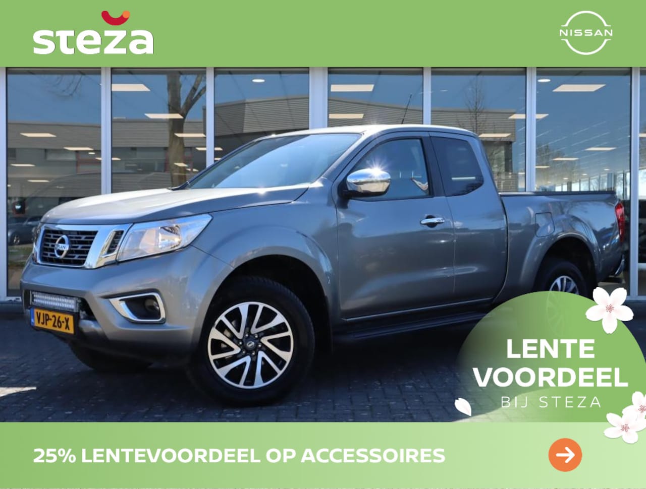Nissan Navara - 2.3 dCi N-Connecta King Cab / 1ste eigenaar / 3500kg trekgewicht - AutoWereld.nl