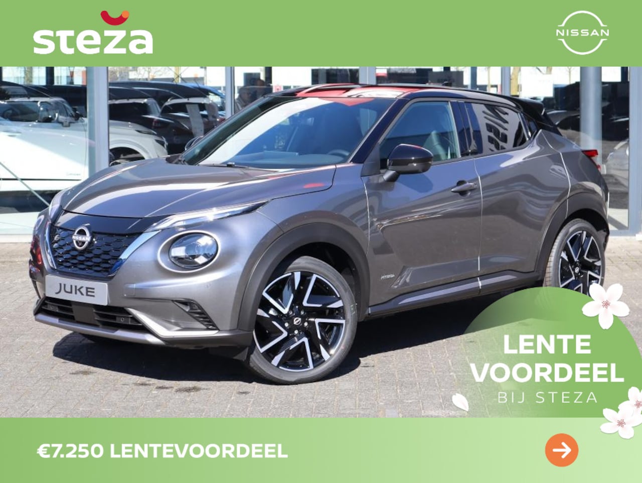 Nissan Juke - 1.6 Hybride 143PK N-Design / Parkeersensoren / - AutoWereld.nl