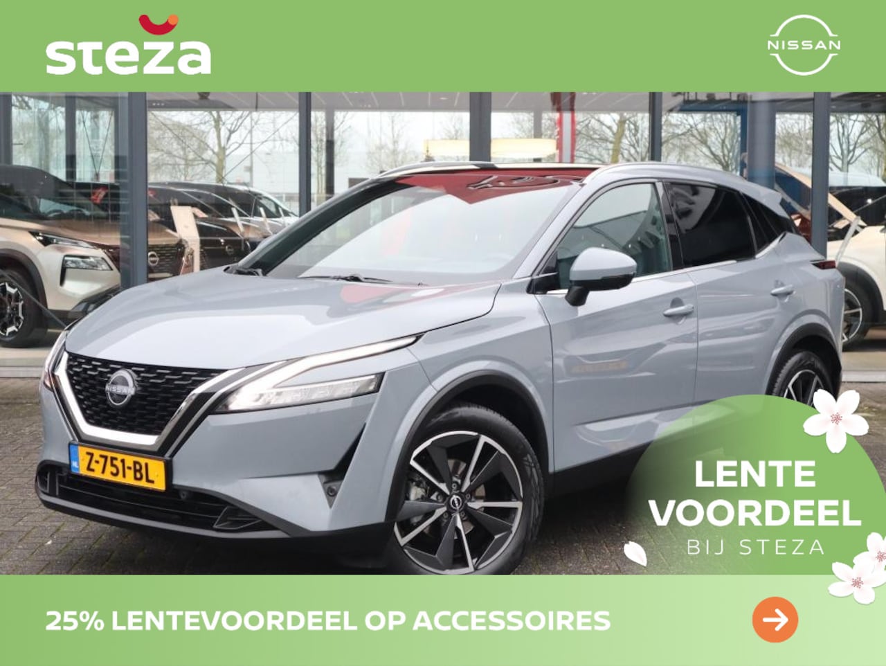 Nissan Qashqai - 1.3 MHEV 158PK Tekna / 1800KG geremd / Pro-Pilot - AutoWereld.nl
