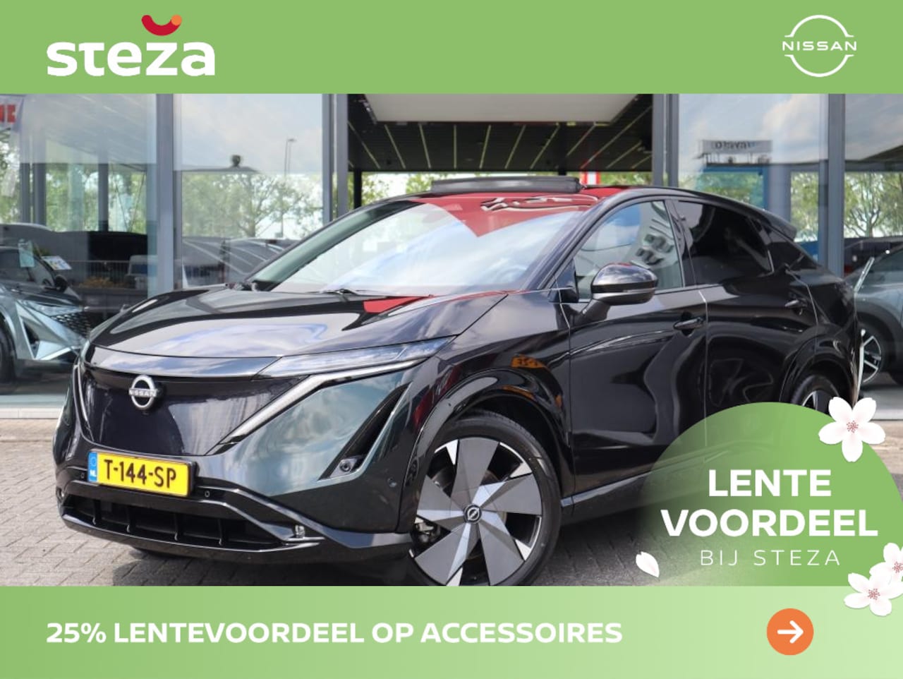 Nissan Ariya - e-4ORCE Evolve 306PK 91 kWh / 1500KG Geremd / - AutoWereld.nl