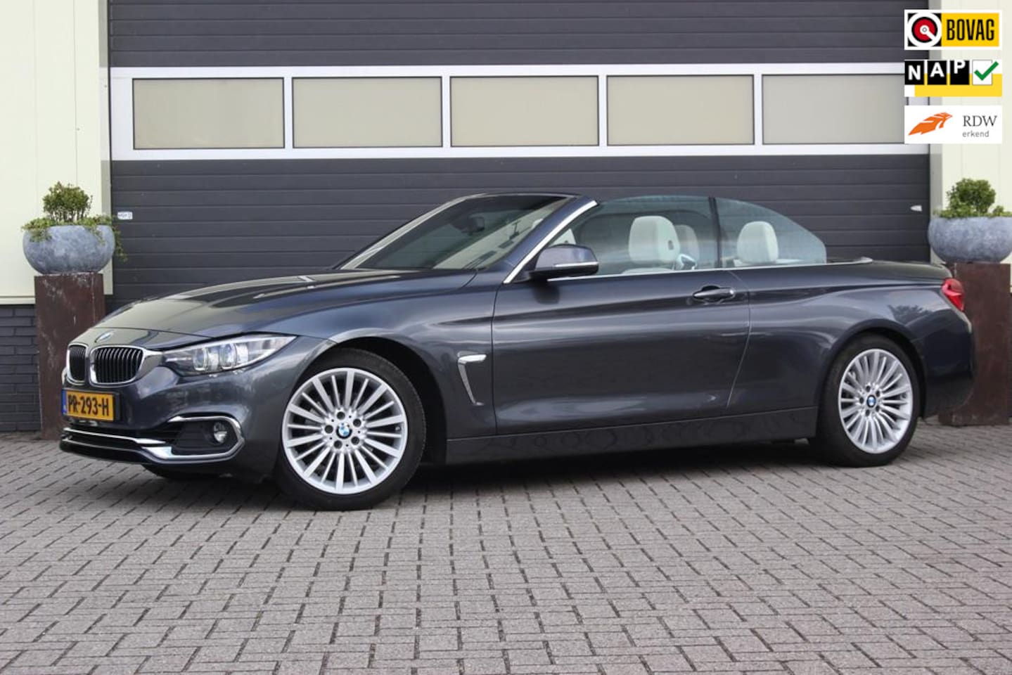 BMW 4-serie Cabrio - 420i High Executive Luxury Line | Individual stuurwiel | - AutoWereld.nl