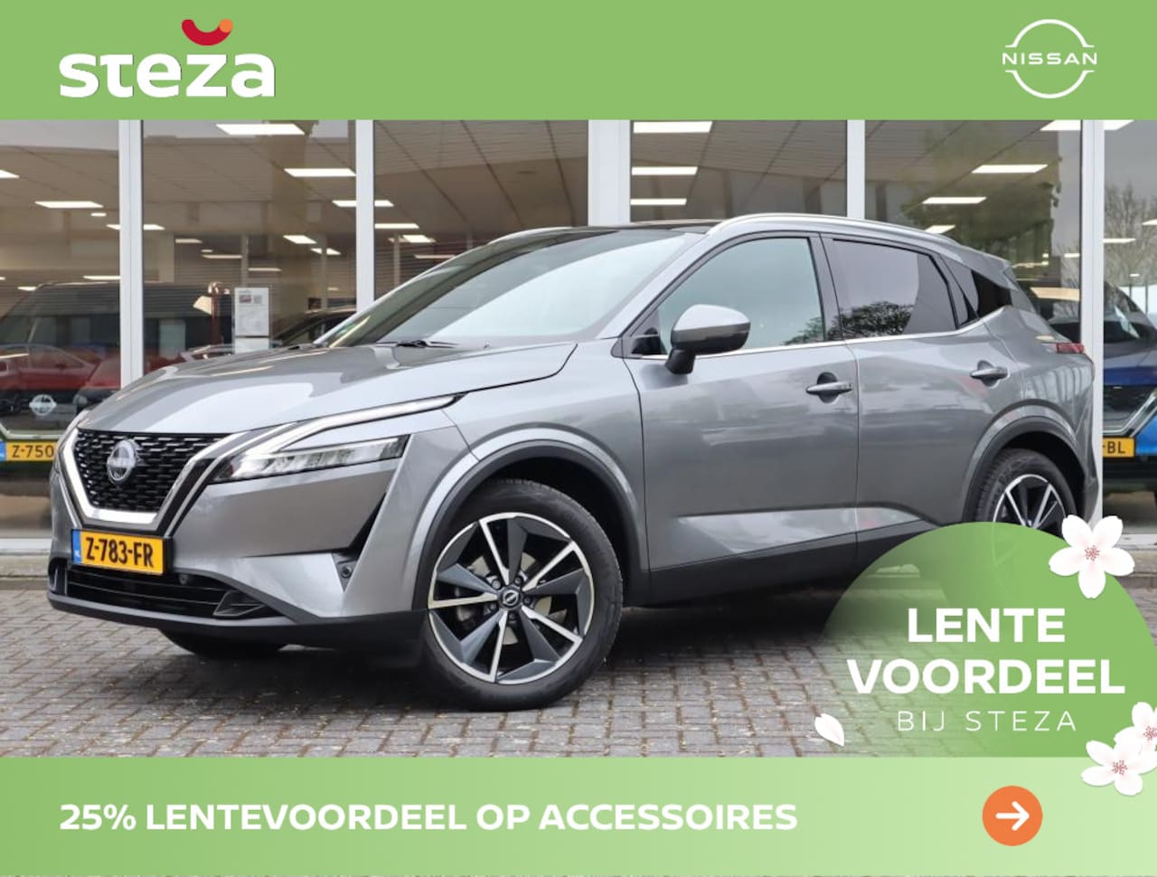 Nissan Qashqai - 1.3 MHEV Tekna / Voorruitverwarming / Stoelverwarming / Navi - AutoWereld.nl