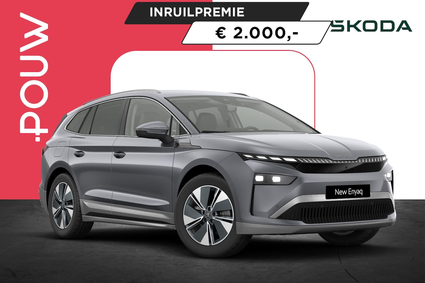 Skoda Enyaq iV - 60 204pk Business Edition | LMV 19'' | Head-up Display | Romdomzicht Camera - AutoWereld.nl