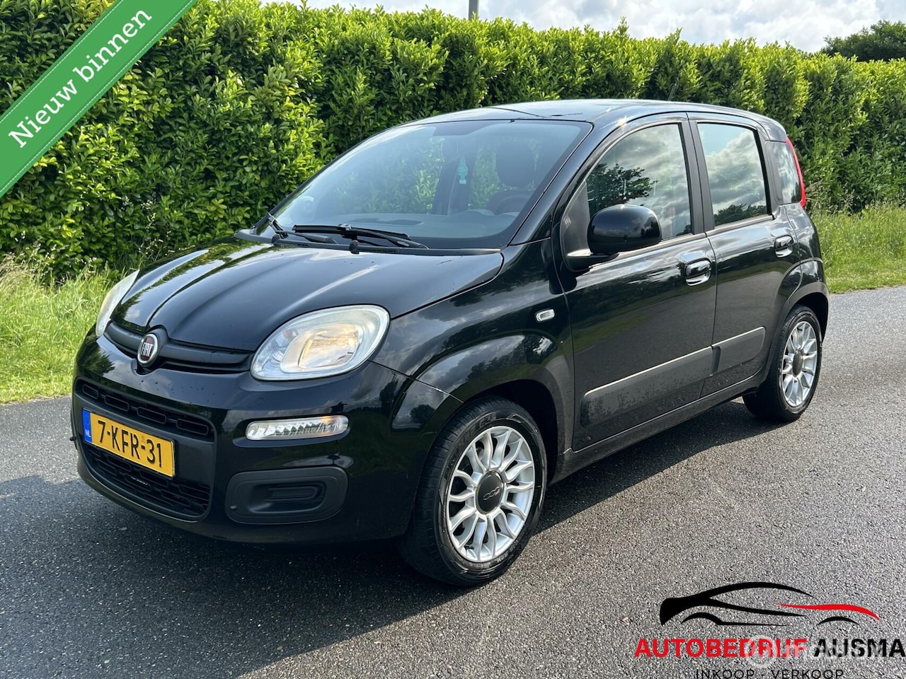 Fiat Panda - 0.9 TwinAir Easy 2013 zwart APK - AutoWereld.nl