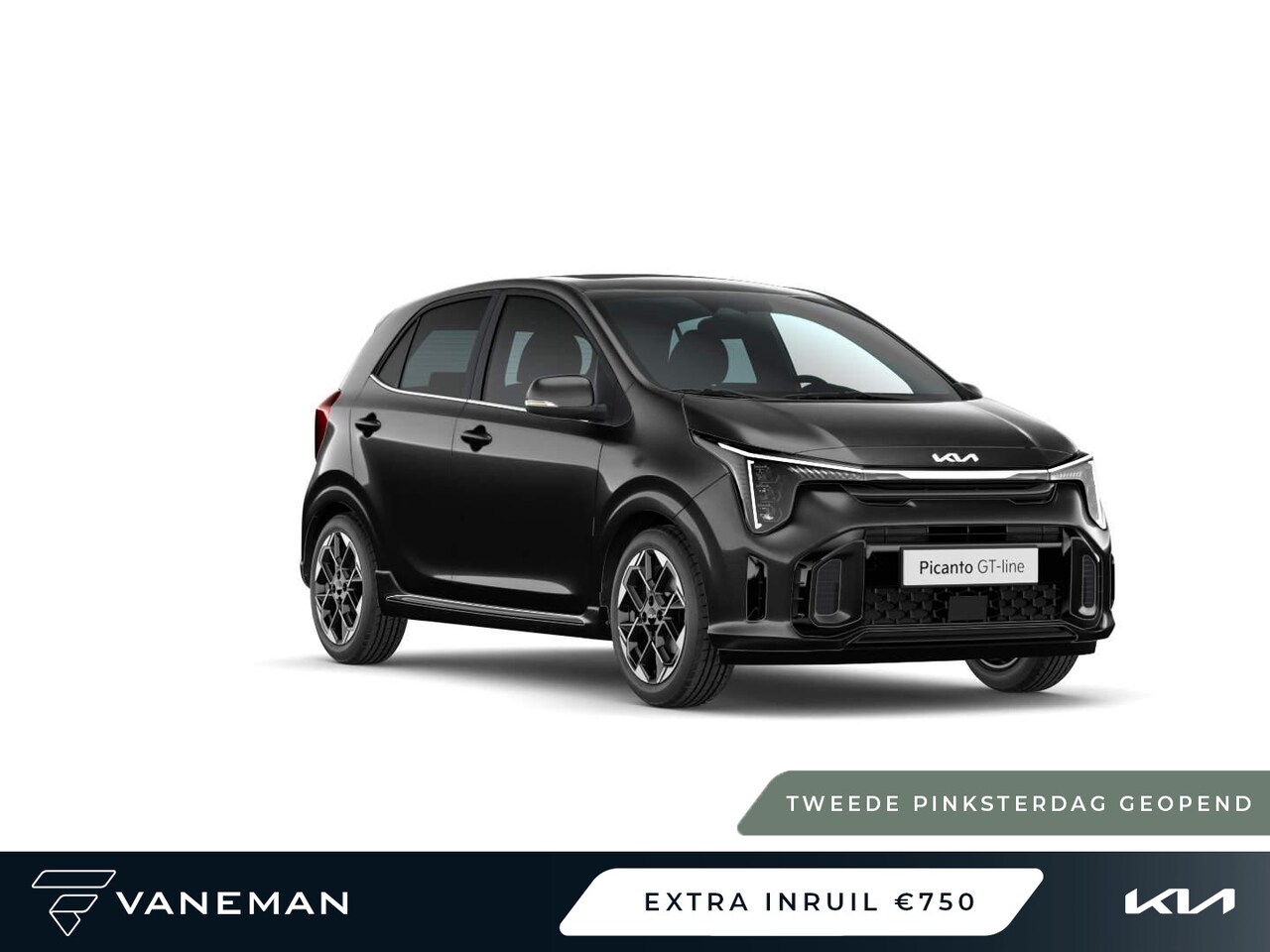 Kia Picanto - 1.0 DPI GT-Line | Buitenspiegels elektrisch verstel- en verwarmbaar | Voorstoelen verwarmd - AutoWereld.nl