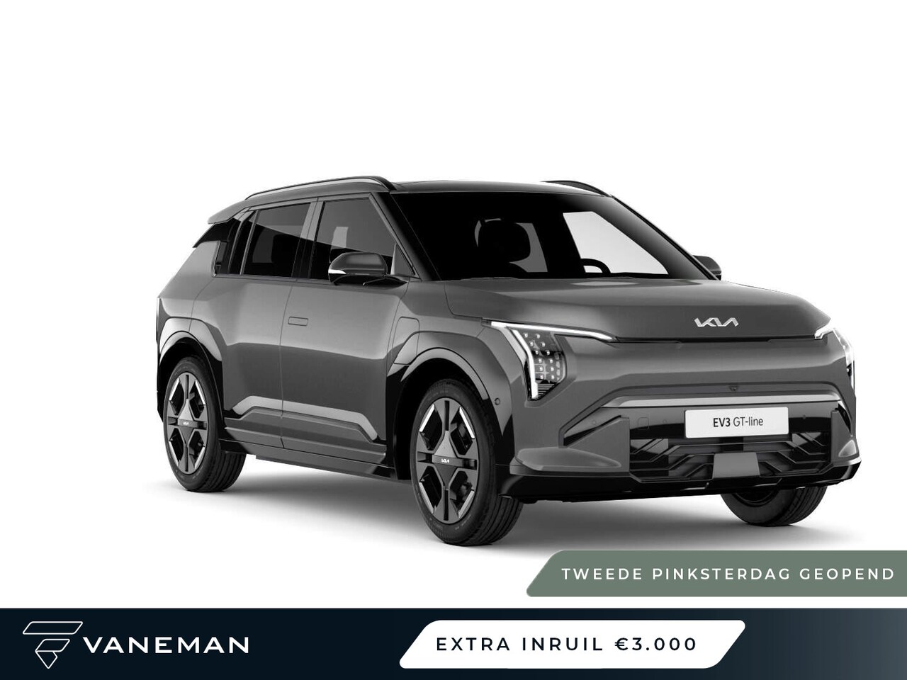 Kia EV3 - GT-PlusLine 81.4 kWh | Elektrisch glazen schuif-/kanteldak | Lichtmetalen velgen 5-spaaks - AutoWereld.nl