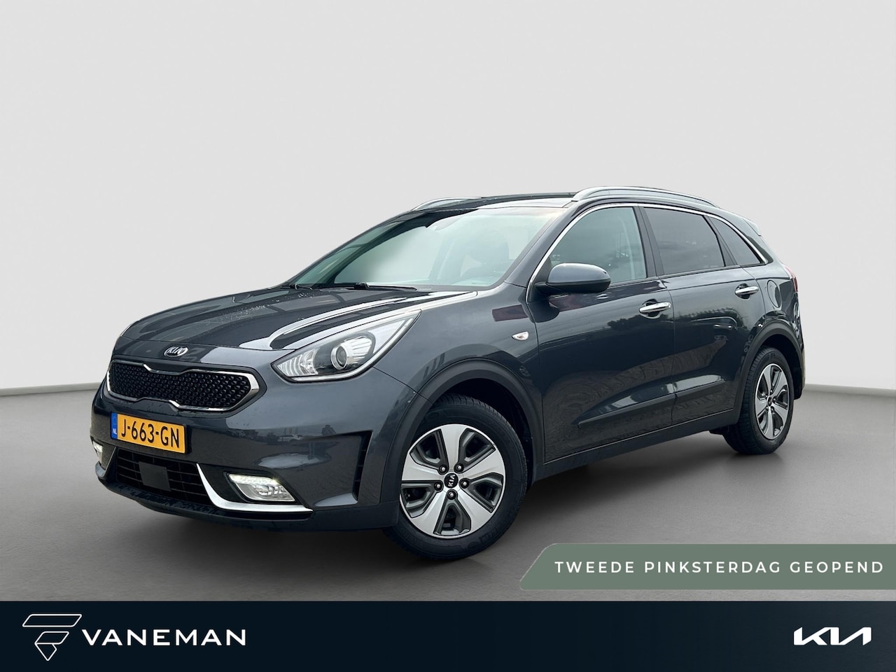 Kia Niro - 1.6 GDi Hybrid DynamicLine Automaat | Cruise | Clima | Navi | Stoel & Stuurverwarming | LM - AutoWereld.nl