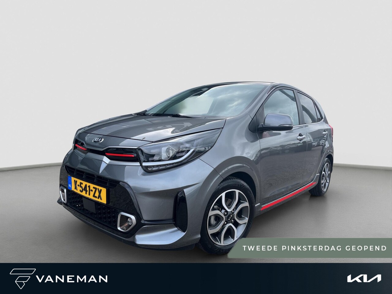 Kia Picanto - 1.0 DPi GT-Line | LED | Leder | Sportstuur | Navi | Cruise | Camera | Carplay/Android Auto - AutoWereld.nl