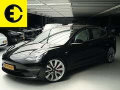 Tesla Model 3 - Performance AWD 75 kWh | Full self drive | Stoelverwarming | Track mode
