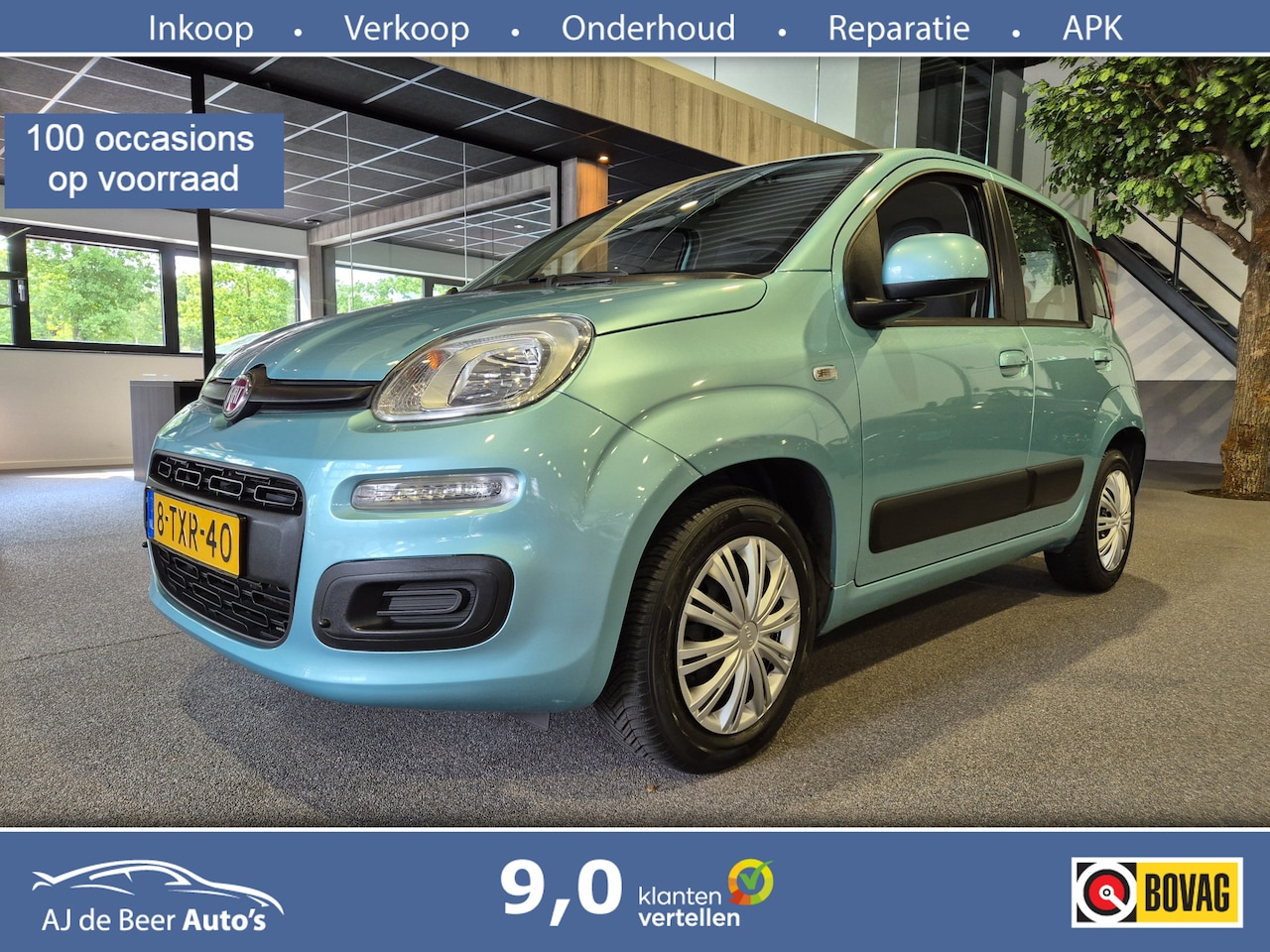 Fiat Panda - 0.9 TwinAir Edizione Cool Airco | NAP | Metallic | Audio | Nette auto - AutoWereld.nl