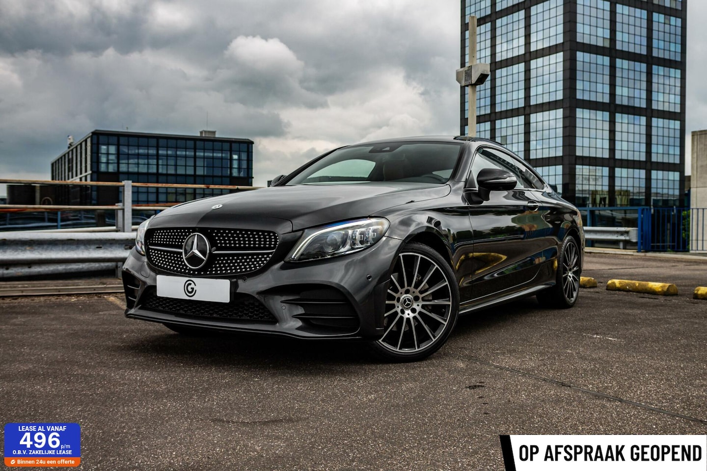 Mercedes-Benz C-klasse Coupé - 180 Premium Plus Pack AMG - Org. NL - AutoWereld.nl