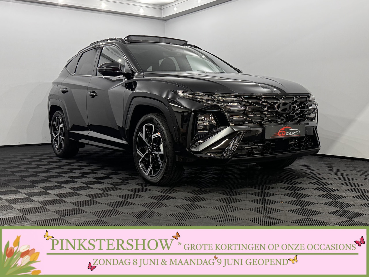 Hyundai Tucson - 1.6 T-GDI PHEV N Line Sky Plug-in 256 PKNieuwe model Pano, Half leder, 360 Camera, Navi, W - AutoWereld.nl