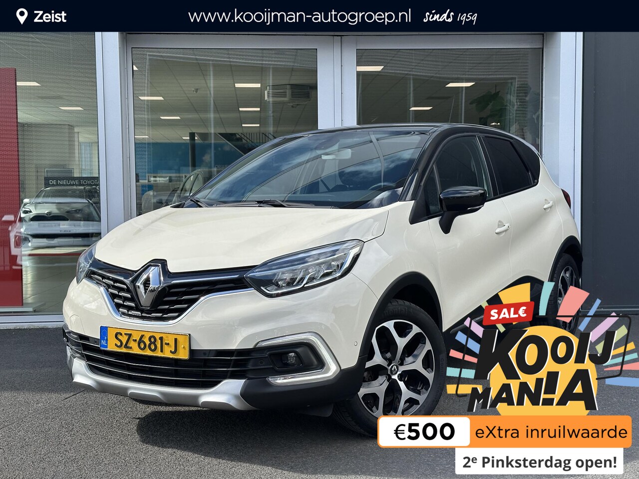 Renault Captur - 1.2 TCe Intens Navigatie, Dodehoekdetectie, Parkeersensoren rondom, Achteruitrijcamera, Sm - AutoWereld.nl