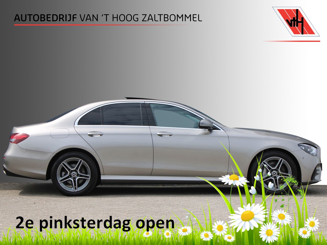 Mercedes-Benz E-klasse - 300e AMG Line PANORAMADAK BURMESTER DISTRONIC SFEER 360-CAMERA KEY-LESS GO TREKHAAK - AutoWereld.nl