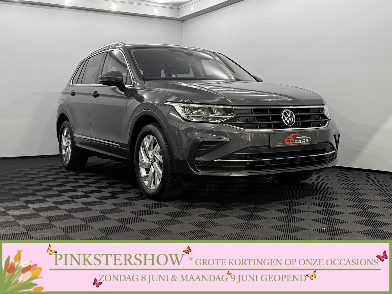 Volkswagen Tiguan - 1.5 TSI Life Business Clima, Navi, Camera, Winterpakket, Cruise control, Rijstrook correct - AutoWereld.nl