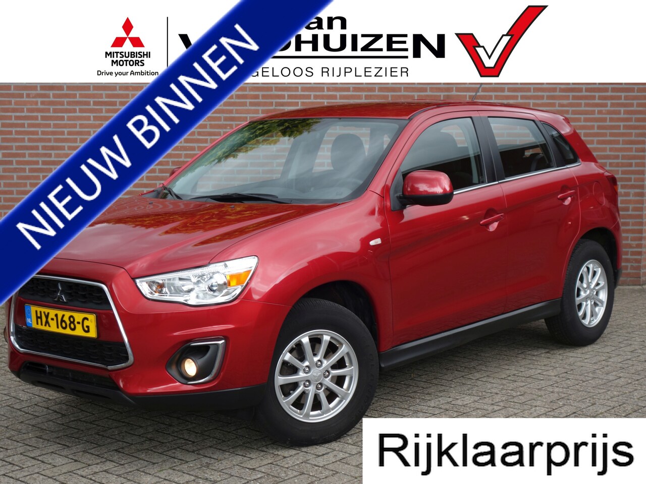 Mitsubishi ASX - 1.6 Bright | trekhaak - AutoWereld.nl