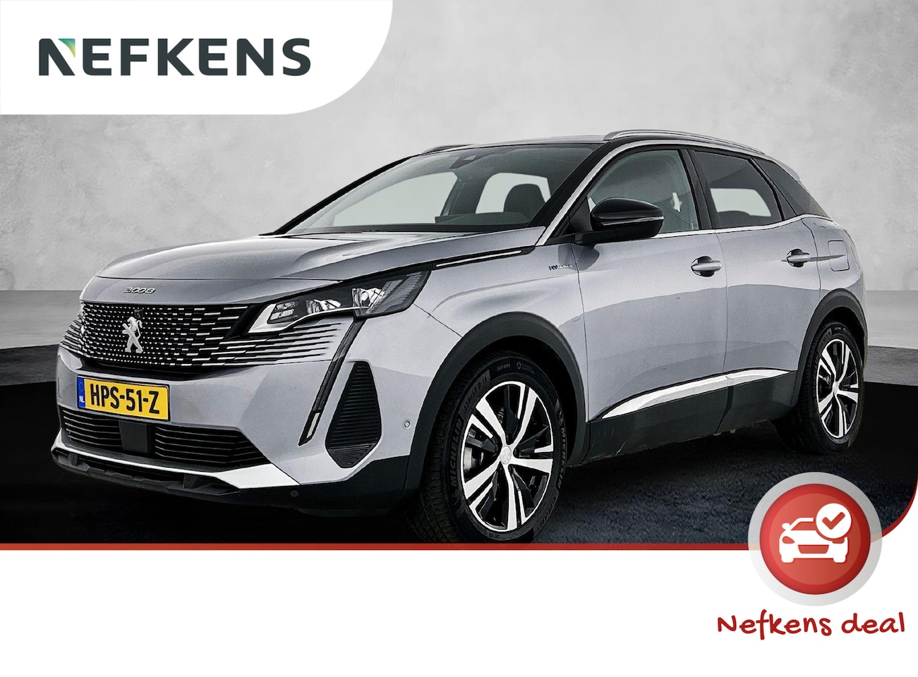 Peugeot 3008 - 1.6 HYbrid4 300pk GT | Elektrische achterklep | Stoelverwarming | 4x4! | Dodehoekdetectie - AutoWereld.nl