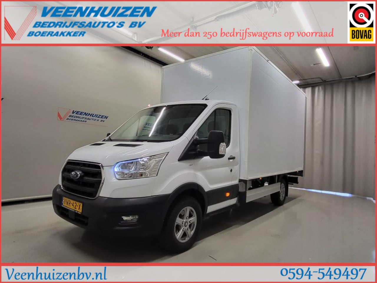 Ford Transit - 2.0TDCI 130pk Bakwagen + Laadklep Euro 6! - AutoWereld.nl