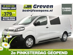 Citroën Jumpy - 2.0 BlueHDI L3H1 | MARGE | Dubbele Cabine | 5 Persoons | Airco Cruise Carplay Navigatie PD