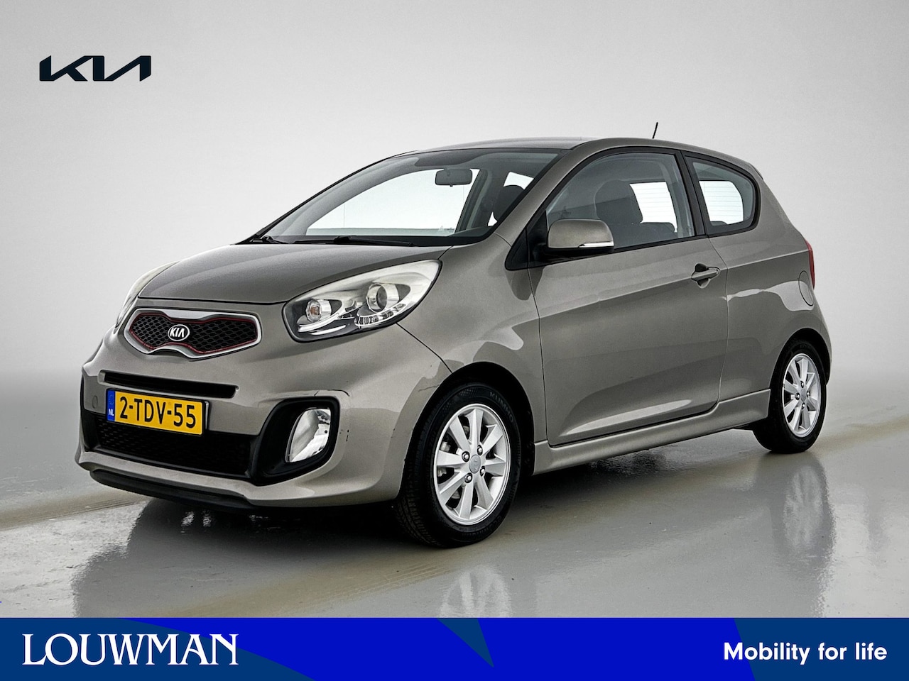 Kia Picanto - 1.0 CVVT ISG Plus Pack Lage Kilometerstand | Electrische ramen | Airco - AutoWereld.nl
