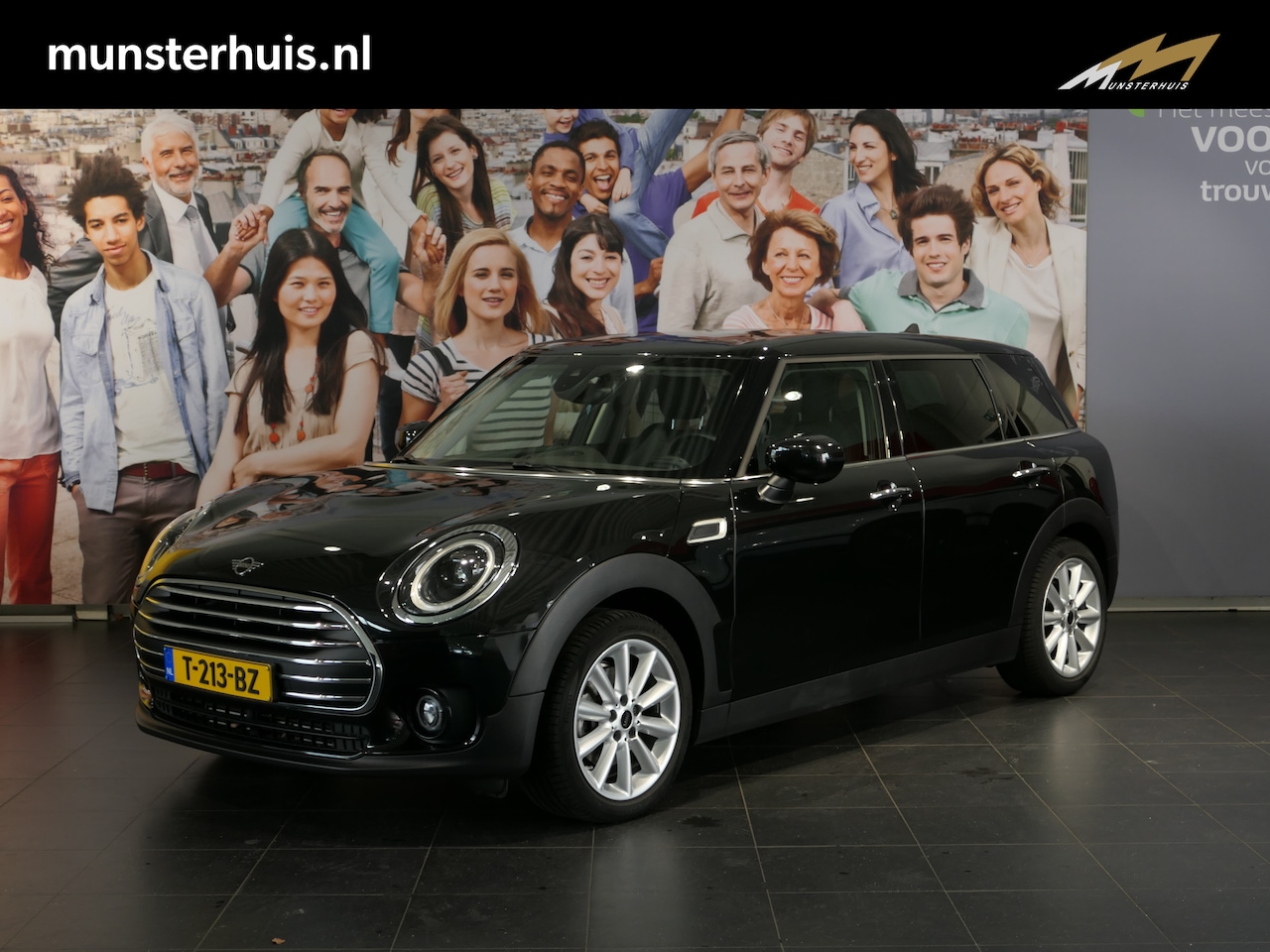 MINI Clubman - Mini 1.5 Cooper Classic *Kunstlederen bekleding* - Apple carplay & Android auto, navi, sen - AutoWereld.nl