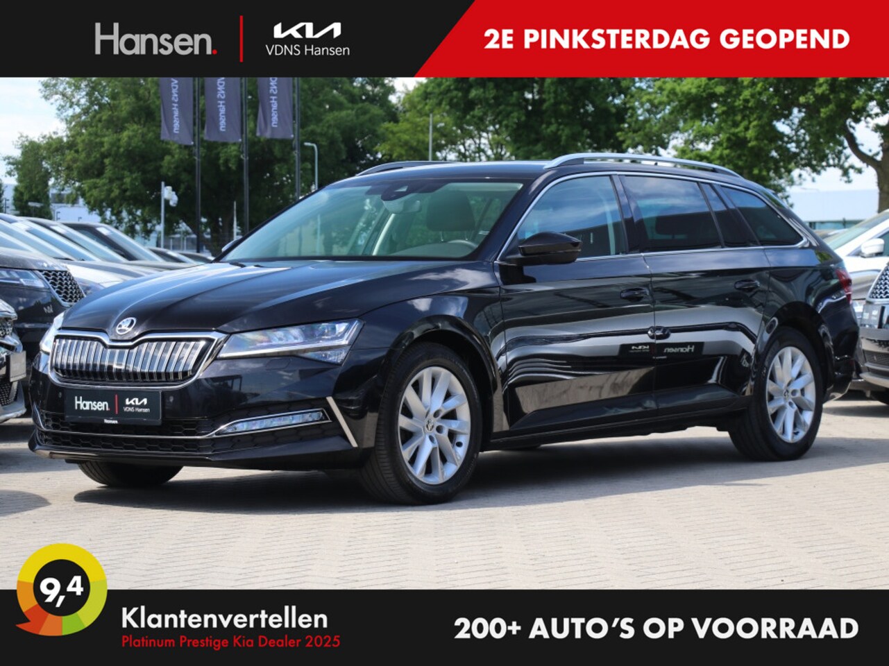 Skoda Superb Combi - 1.4 TSI iV Business Edition I Navi I Canton I Elektrische stoelv - AutoWereld.nl