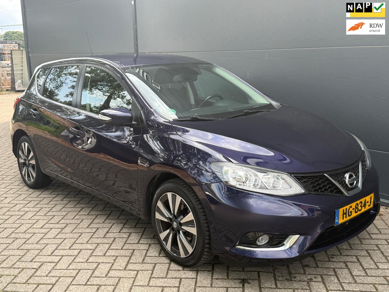 Nissan Pulsar - 1.2 DIG-T/Navi/achteruitcamera/Airco/blutooth/1STE EIGENAAR/TREKHAAK - AutoWereld.nl