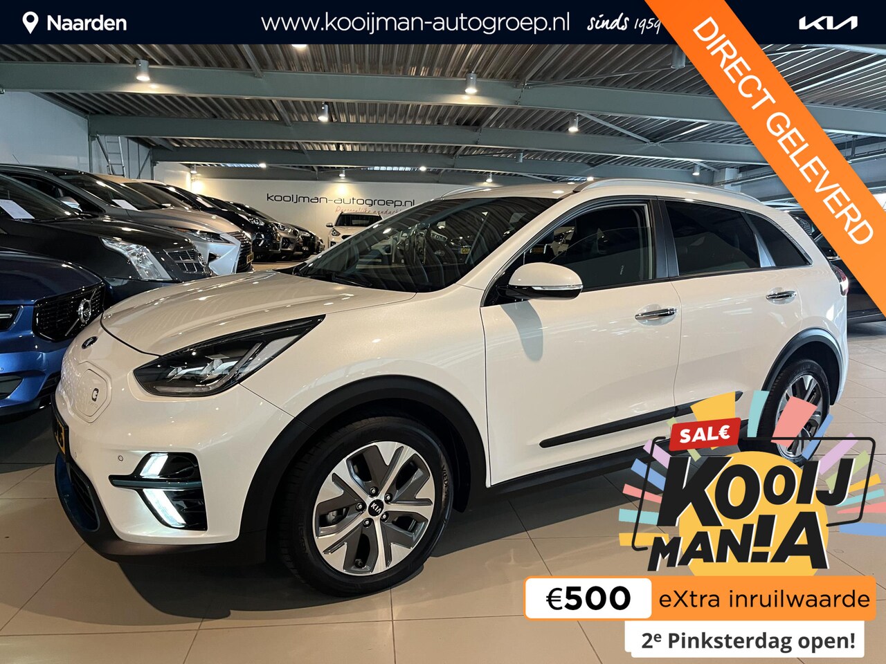 Kia e-Niro - ExecutiveLine 64 kWh FABRIEKSGARANTIE T/M 06-2027 of 150.000km JBL, Dodehoek detectie, Ach - AutoWereld.nl