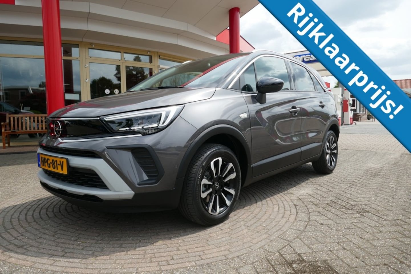 Opel Crossland - 1.2 TURBO ELEGANCE AUTOMAAT  130 PK  PANO-DAK/ 360 CAMERA - AutoWereld.nl