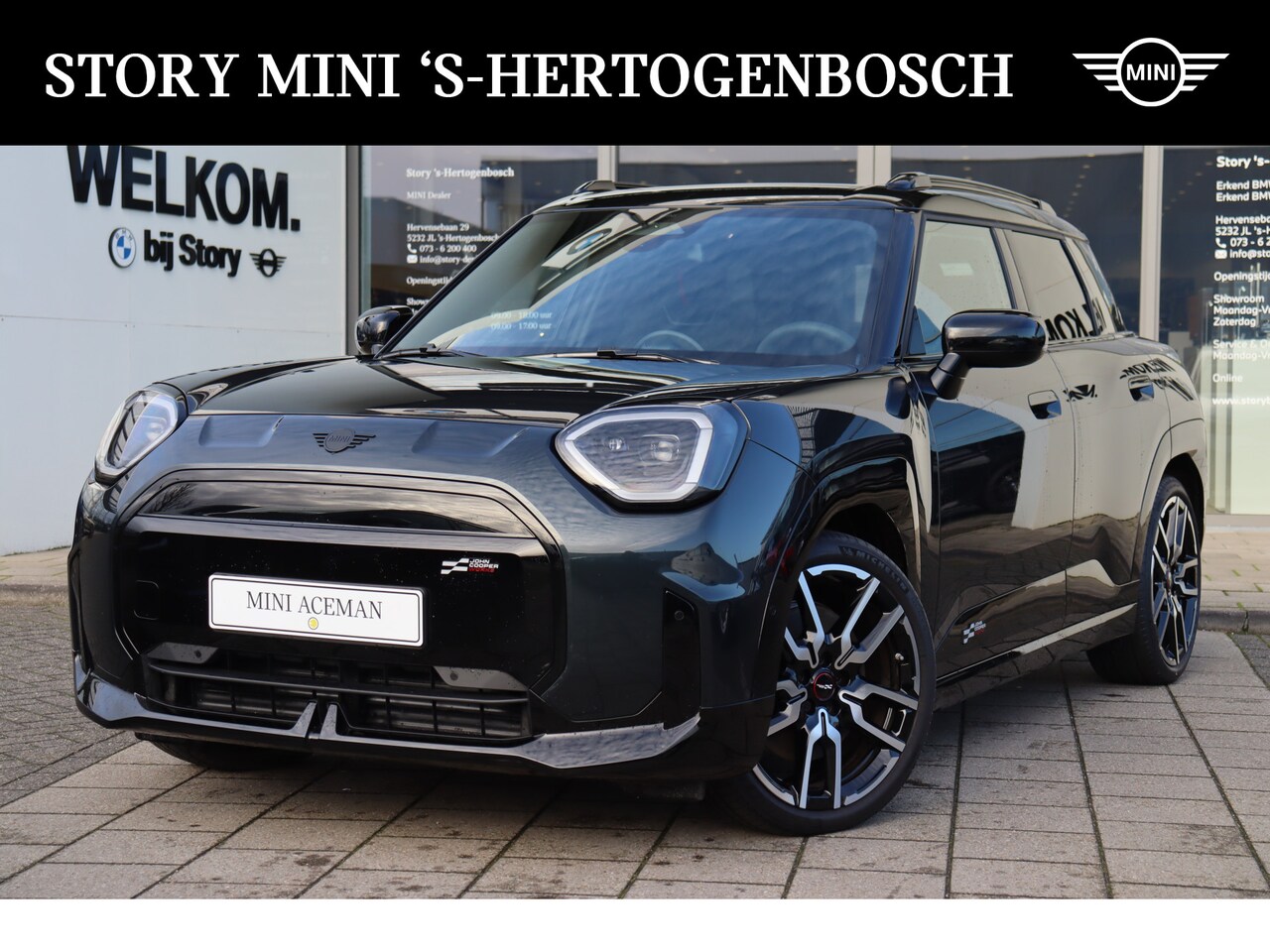 MINI Aceman - SE / John Cooper Works / Pakket XL / 19" John Cooper Works Lap Spoke 2-tone - AutoWereld.nl