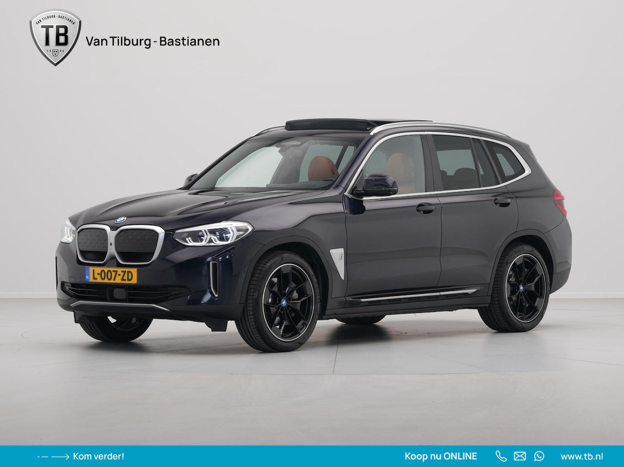 BMW iX3 - High Executive 80 kWh 285pk Panorama Navigatie Trekhaak Stoelverwarming 115 - AutoWereld.nl