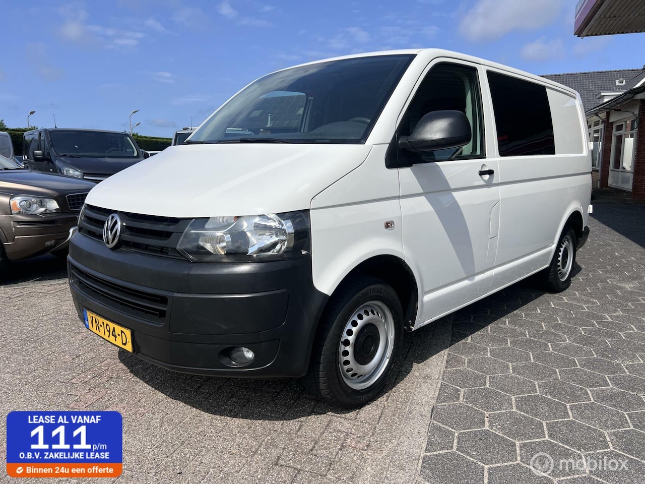Volkswagen Transporter - 2.0 TDI L1H1 T800 DC Budgetline 2.0 TDI L1H1 T800 DC Budgetline - AutoWereld.nl
