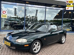 Mazda MX-5 - 1.6i Leer Airco Nieuw Dak Volledig Dealeronderhouden Windscherm Zeer Nette Staat