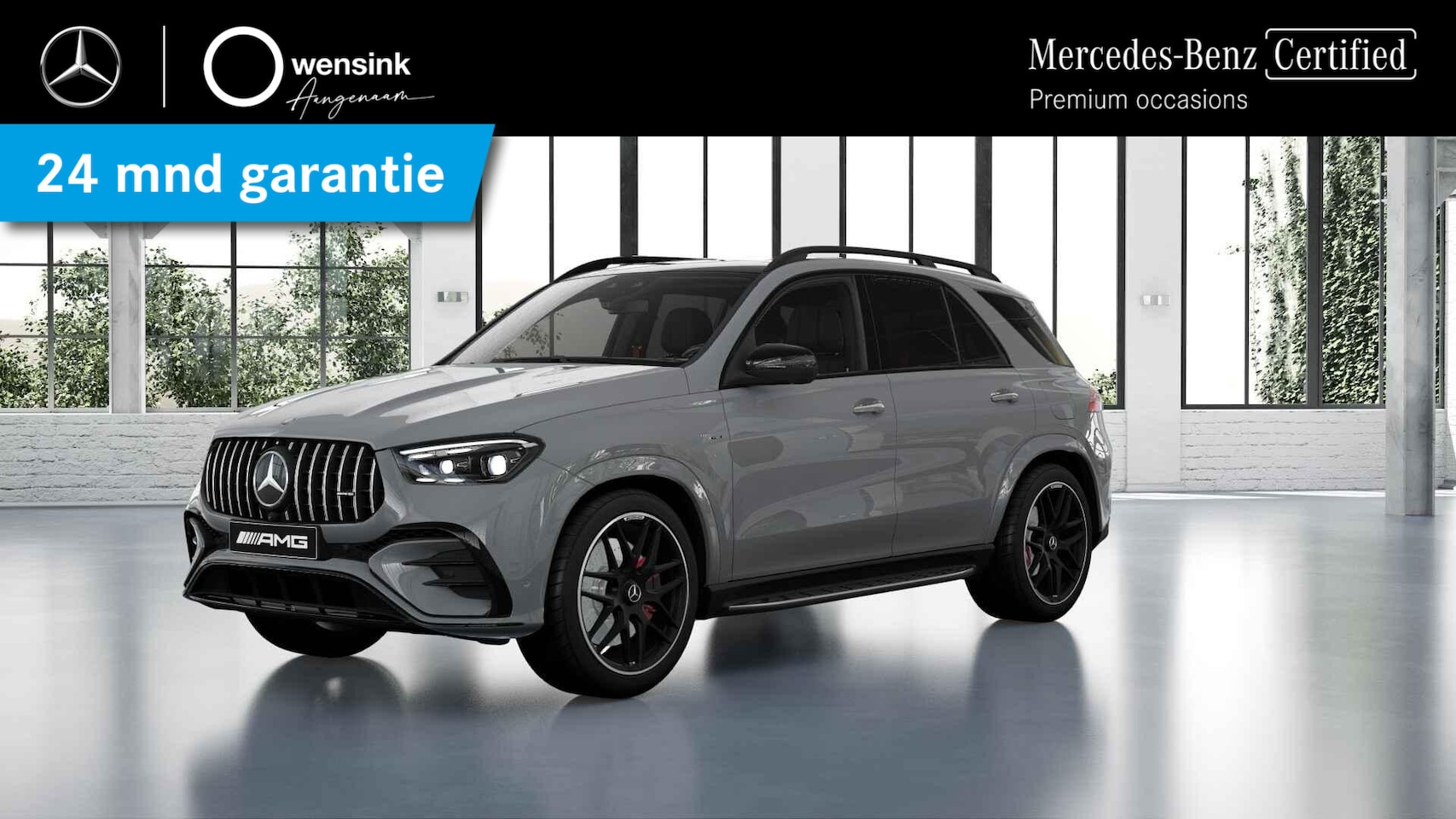Mercedes-Benz GLE-Klasse - AMG 53 Hybrid 4MATIC+ | Alpin grau | Carbon | Premium plus | Winter pakket | - AutoWereld.nl