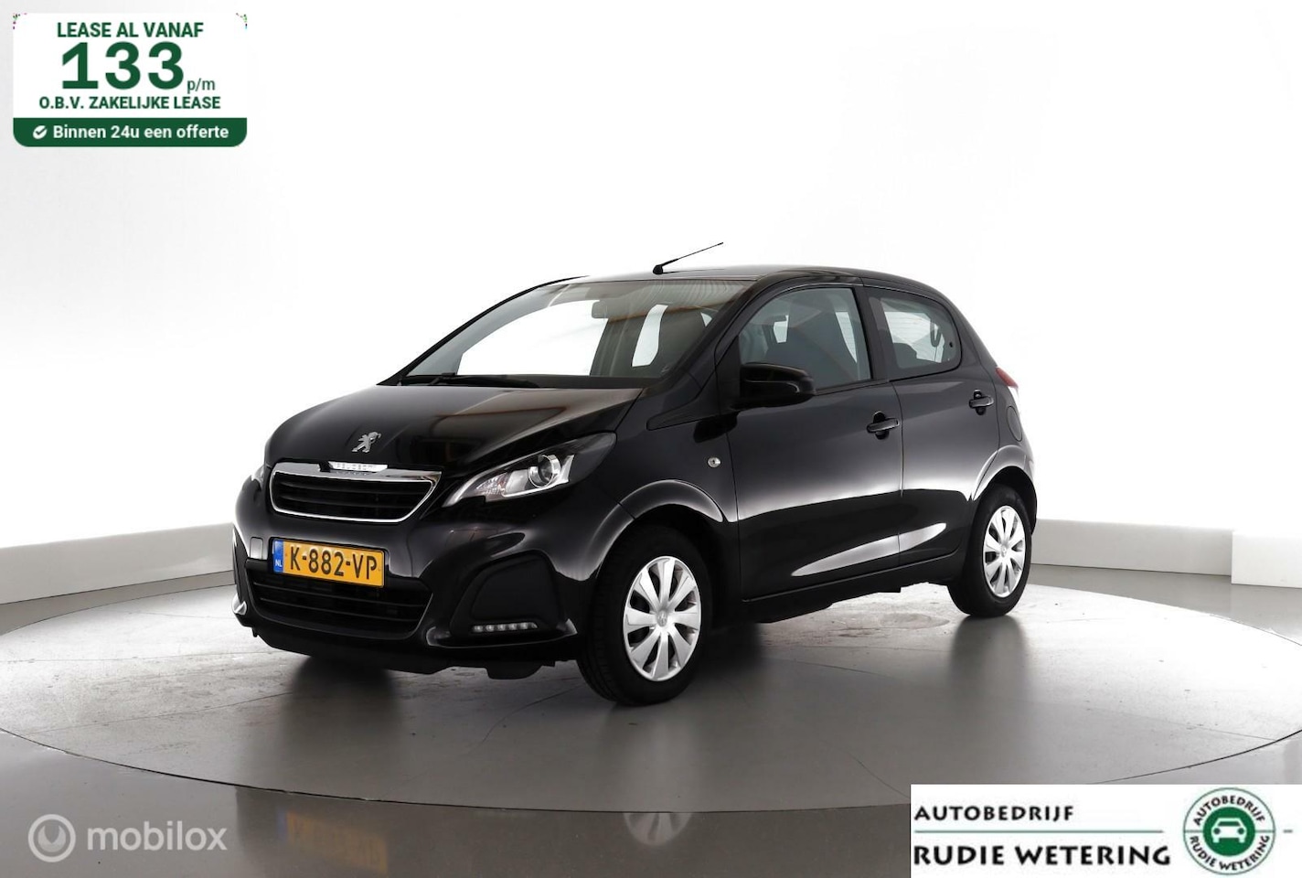 Peugeot 108 - 1.0 e-VTi 69PK Active airco|tel - AutoWereld.nl