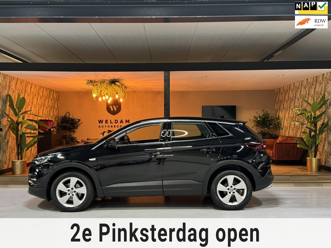Opel Grandland X - 1.2 Turbo Innovation Garantie Camera Cruise Clima Navi LED Rijklaar - AutoWereld.nl