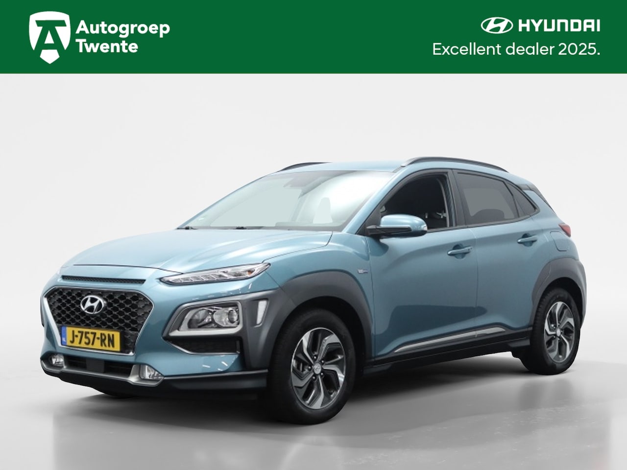 Hyundai Kona - 1.6 GDI HEV Fashion | Trekhaak | Navigatie | Camera | Head-up di - AutoWereld.nl