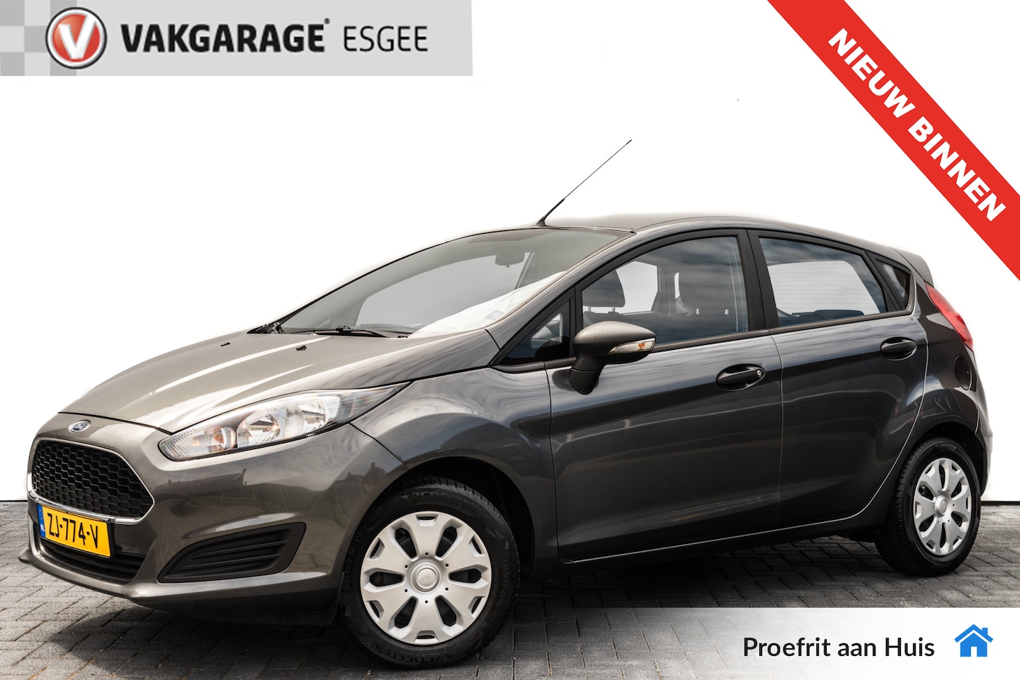 Ford Fiesta - 1.25 60 PK Ambiente 5 DRS RIJKLAAR INCL GARANTIE. | Airco | Audio | Elek. Pakket | Trekhaa - AutoWereld.nl