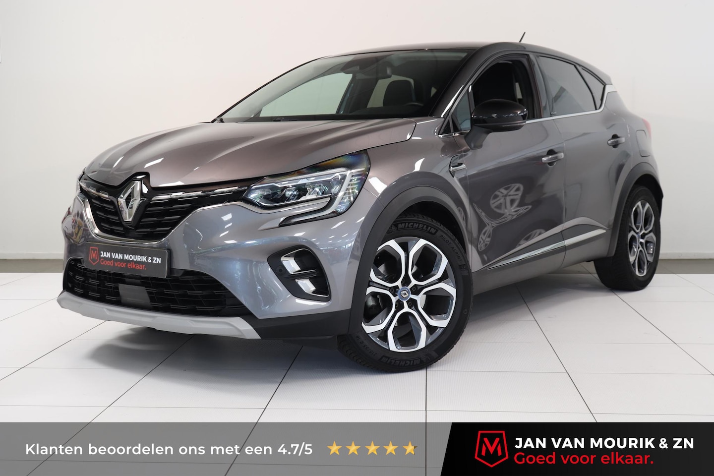 Renault Captur - 1.6 E-Tech Plug-in Hybrid 160 Pk Intens | Camera | Climatronic | Navigatie | 18" Lichtmeta - AutoWereld.nl