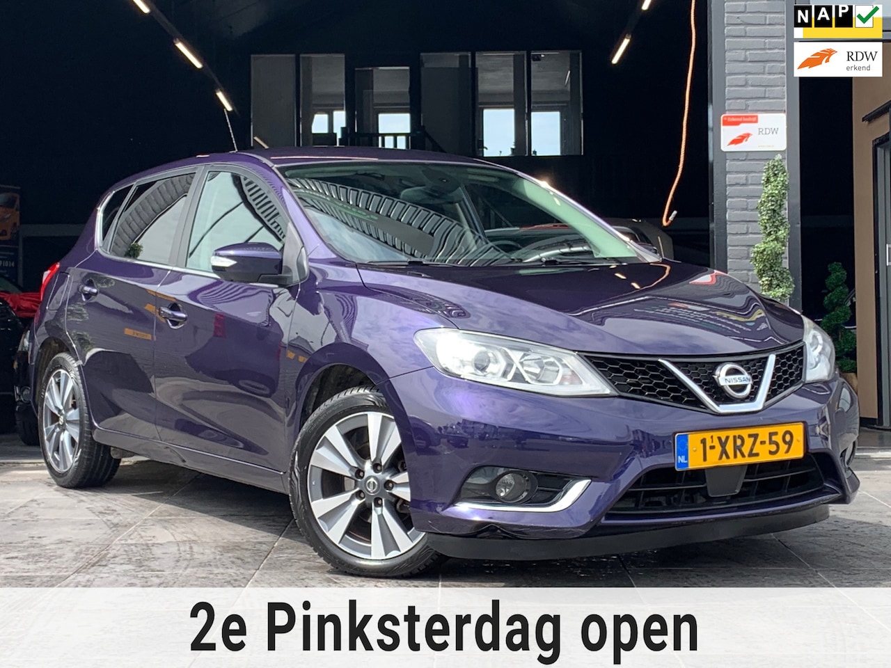 Nissan Pulsar - 1.2 DIG-T Tekna|Airco|Navi|Leer|Camera|NAP|APK - AutoWereld.nl