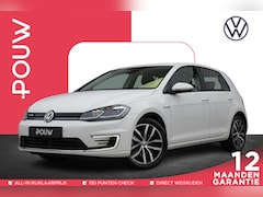 Volkswagen e-Golf - 136pk | SoH 96% | Navigatie | Parkeersensoren | 17" Velgen