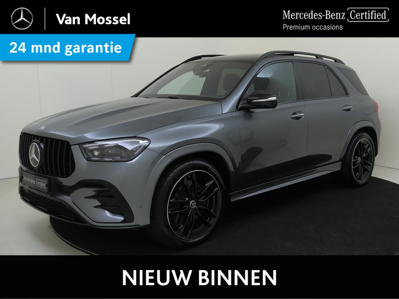 Mercedes-Benz GLE-Klasse - 400 e 4MATIC AMG Line / Panoramadak/ Night/ 22 inch/ AIRMATIC/ 360 Camera/ Burmester/ El. - AutoWereld.nl