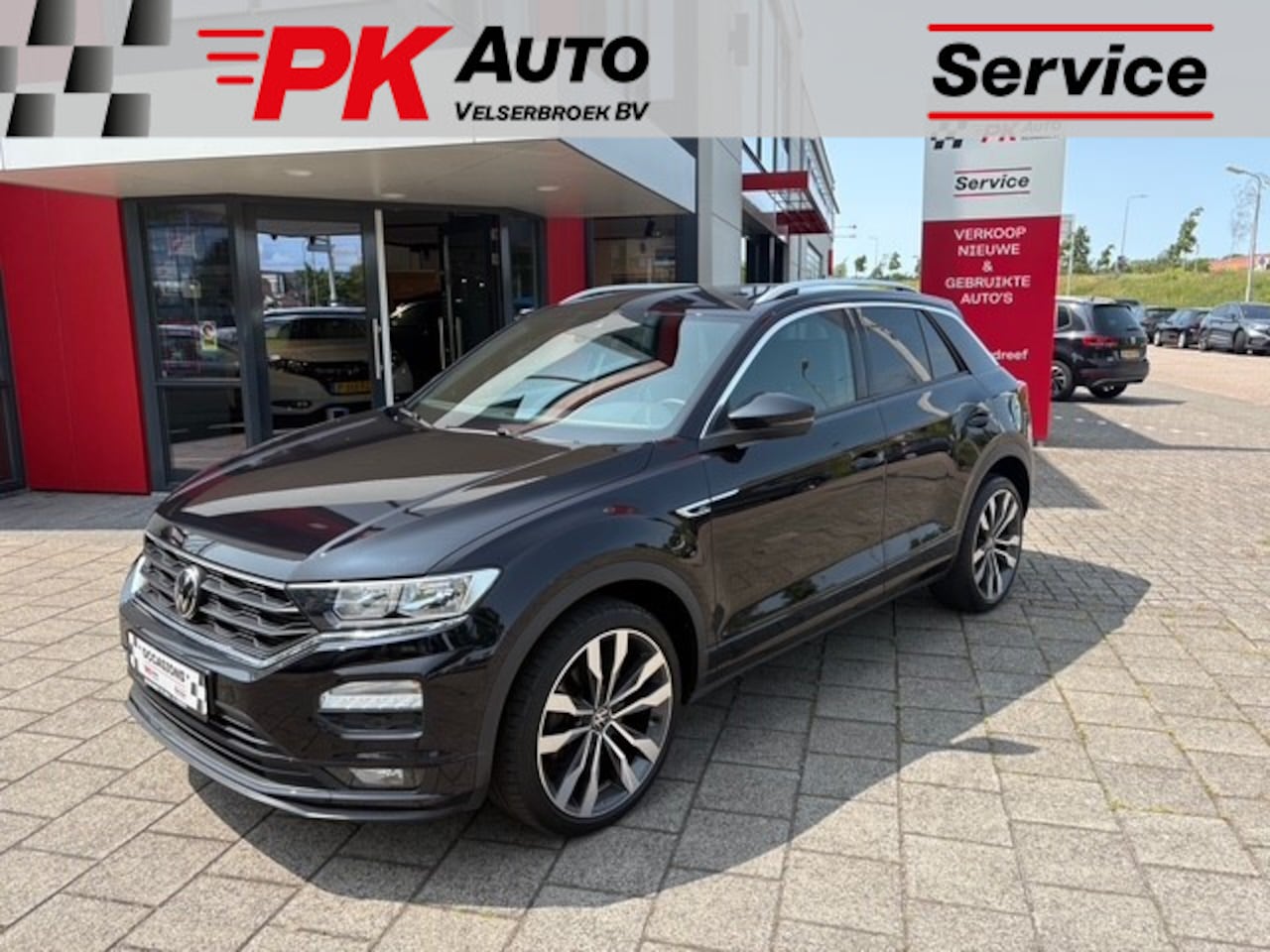 Volkswagen T-Roc - 1.5 TSI Sport Business R Line | Navi | Cruise | 19 inch | 52.466 km Dealeronderhouden - AutoWereld.nl