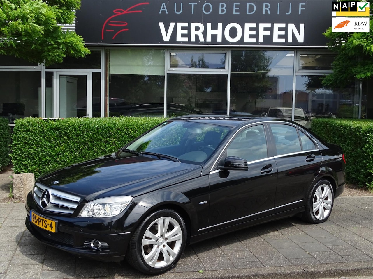 Mercedes-Benz C-klasse - 180 CGI BlueEFFICIENCY Business Class - AUTOMAAT - CRUISE / CLIMATE CONTR - STOEL VERW - Z - AutoWereld.nl
