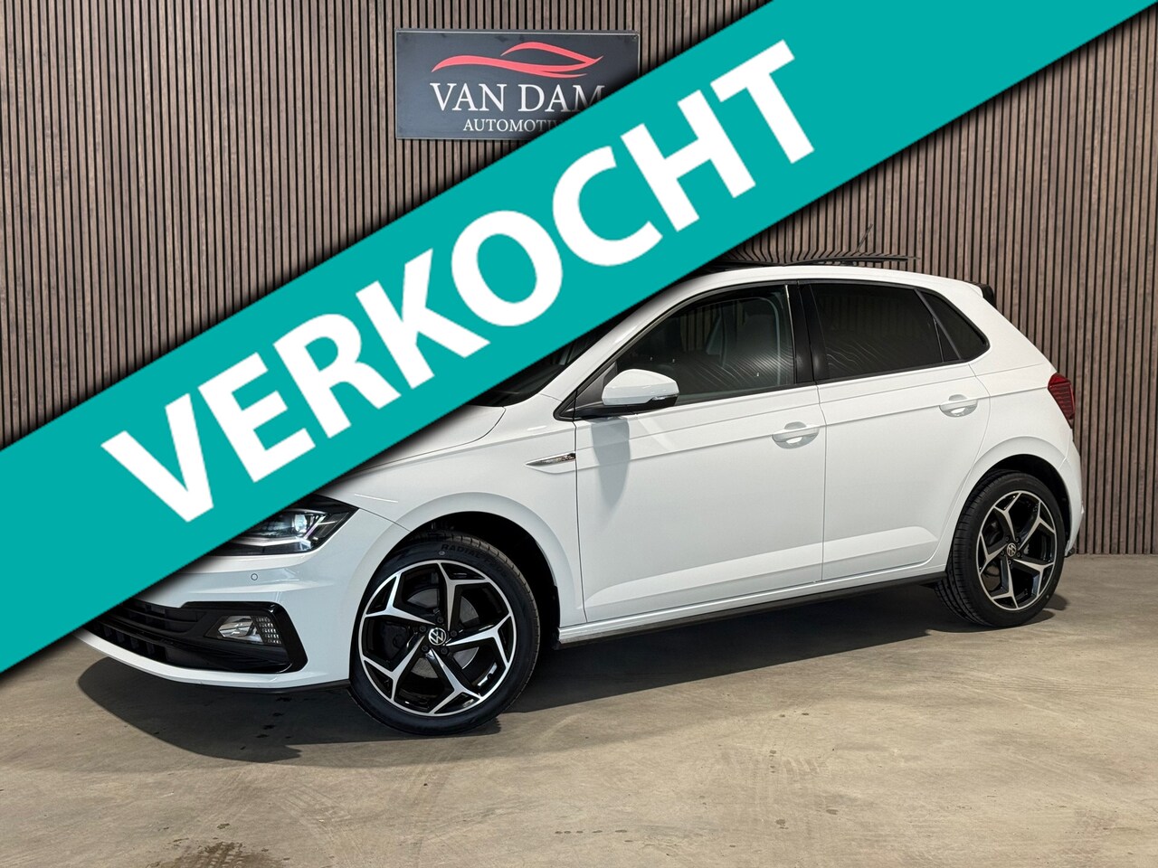 Volkswagen Polo - 1.0 TSI R-Line 2020 DSG PANO LED VIRTUAL CAMERA - AutoWereld.nl