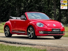 Volkswagen Beetle Cabriolet - 1.4 TSI Sport | Clima | Cruise | Navi | Leder | Stoelverw. | Windscherm | PDC |